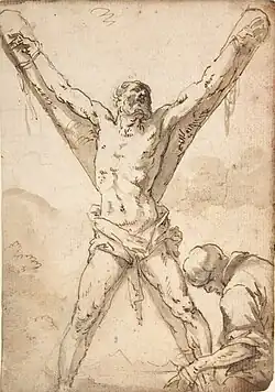 Martyrdom of St. Andrew (19.8 x 13.7&nbsp;cm.), Metropolitan Museum of Art