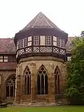 14th-century lavatorium at Maulbronn Monastery, Germany, exterior