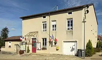 The town hall in Maxey-sur-Meuse