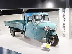Mazda T2000 truck 1957–1974, length 6.08 m, width 1.84 m, max speed 100 km/h