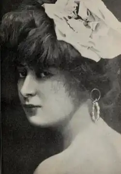 Mazie Follette, from a 1901 publication.