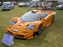 The #27R chassis, which is a F1 GTR Longtail.