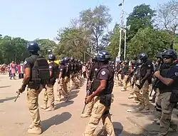 SWAT officers during Mangal Shobhajatra