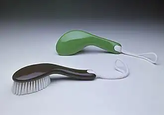 Merryware body brush, 1978–1979.