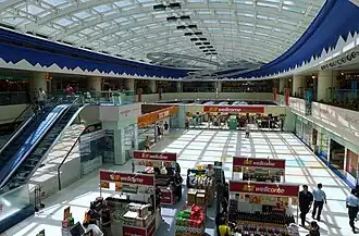 The atrium at MCP Discovery (formerly named Metro City Plaza Phase 3)