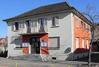 The town hall in Meyenheim