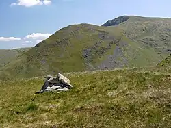 The north ridge: Middle Dodd and Red Screes, seen from Hartsop-above-How