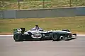 Mika Häkkinen driving for McLaren at the 2001 F1 season