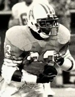 A picture of Mike Rozier in 1987.