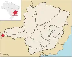 Location in Minas Gerais