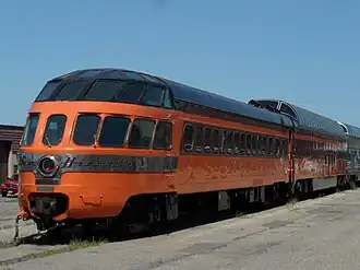 Private railroad cars were conveniently stored on sidings at the station