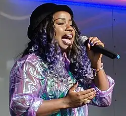 Misha B at the Scottish Afro-Caribbean Carnival 2014