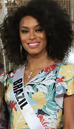 Miss Paraná 2016, and Miss Brazil 2016 Raissa Oliveira Santana
