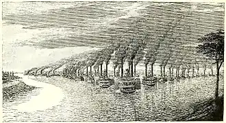 Mississippi River Squadron (gunboats) on the Red River