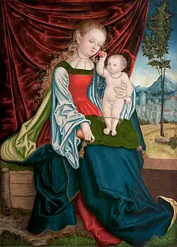 Master IW, Madonna and Child (1525)