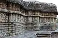 Wall relief articulation in the Mallikarjuna temple at Basaralu