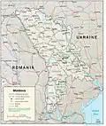 Image 4A map of Moldova, 2001