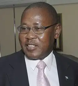 The Hon. Mompati Merafhe, Vice President of Botswana