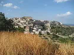 View of Monasterace Superiore.