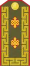 Mongolian Army-Lieutenant general-service 1990-1998