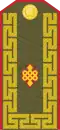 Mongolian Army-Major general-service 1990-1998