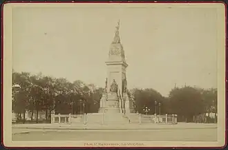 Wilhelmsplein monument, erected 1869