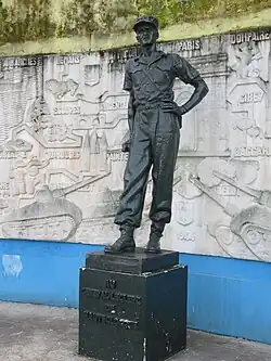 Statue in Douala