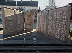 Monument to the victims of fascism and wars of the 90s