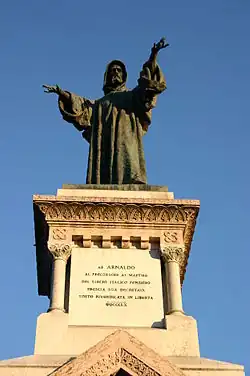 Monument to Arnold of Brescia, Brescia, Italy (1882)