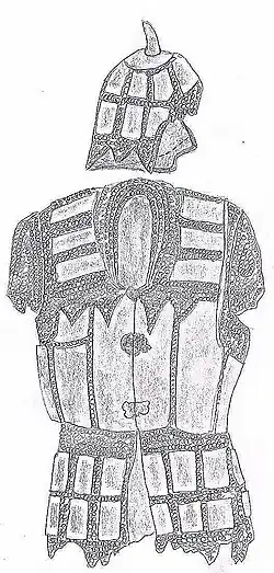 Baju lamina is similar to this Moro mail and plate armor (kurab-a-kulang).