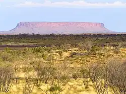 Mount Conner, a mesa located in Northern Territory, Australia