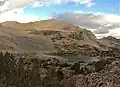 Goode's southeast slope seen from Bishop Pass