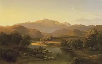 Mount Washington from Saco River, 1857