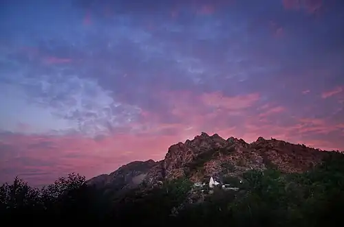 Mount Abu is the tallest mountain in this range with GURU SHIKHAR as its peak.