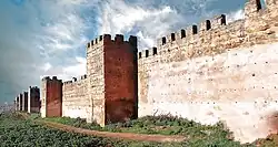 Outer castle wall
