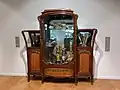 Art Nouveau curio cabinet, early 20th-century