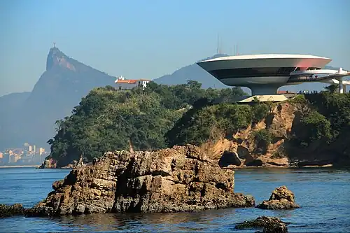 Oscar Niemeyer's Contemporary Art Museum in Niteroi