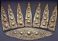Gold diadem from Mycenae, Greece.[11][12]