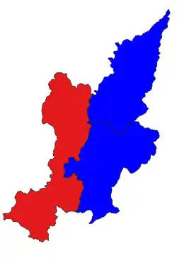 Location in Myitkyina district