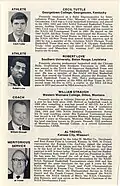 Page 3 of HOF Luncheon Program (1973)