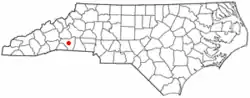 Location of Ruth, North Carolina