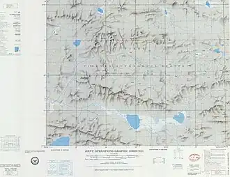 Map including Tong Tso (labeled as T'UNG-KO HU (TANGKA TSHO)) (ATC, 1972)