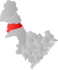 Hylestad within Aust-Agder