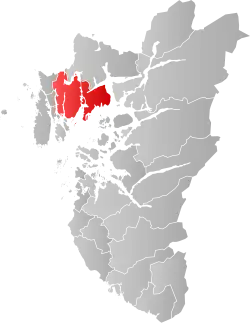 Tysvær within Rogaland