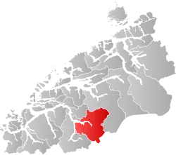 Norddal within Møre og Romsdal