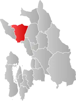 Lunner within Akershus