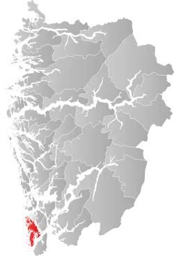 Bømlo within Vestland