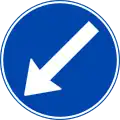 Pass on left