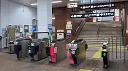 Ticket gates