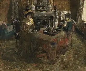 Afternoon in Ostend (1881), oil on canvas, 108 × 133&nbsp;cm, Royal Museum of Fine Arts Antwerp